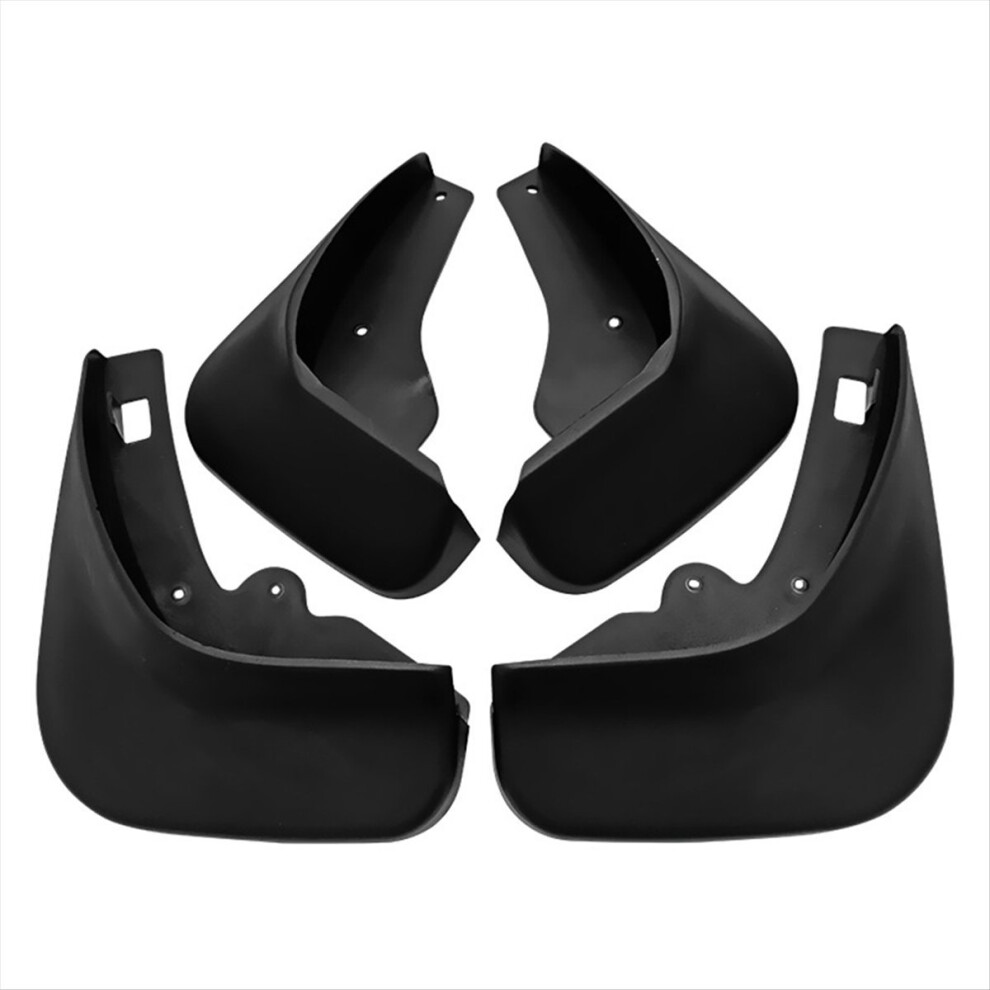 4Pcs Car Mudguard Mud Flaps Splash Mud Guard For Focus Black 4714188431148