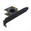 PCI-Express X2 til Type-E + Type-C udvidelseskort USB3.2 til stationær computer 6