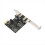 PCI Express X1 til USB 3.0 5 Gbps 2-ports type C til stationær pc 6