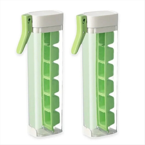 2PCS Einhand-Press-Eisgitter,B
