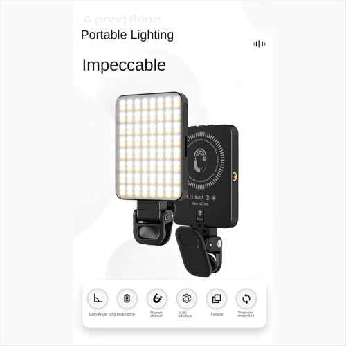 Μαγνητικό φως selfie LED πλήρωσης φωτός για selfies/φωτογραφία/