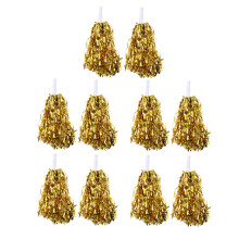 Cheerleading Poms Golden 10 Stk 29 X 10 Cm