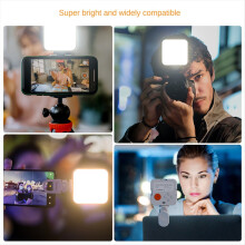 Luz LED de bolsillo para grabación de vídeo, cámara, portátil, luz para selfies, B