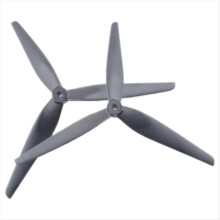 1 pár 10 hüvelykes propeller 10X4.5X3 3 lapátos CCW+CW propeller RC FPV-hez