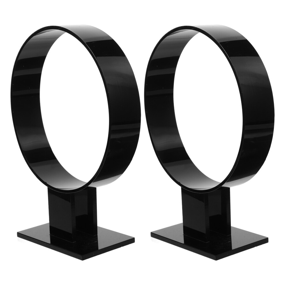 Inoomp Unisex 8 Pcs Headband Holders Organizer Display Stands Desktop Storage Rack