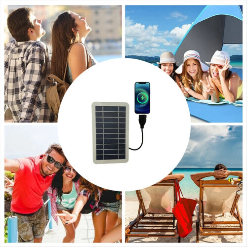 Draagbare zonne-oplader, waterdichte zonne-USB-oplader 2