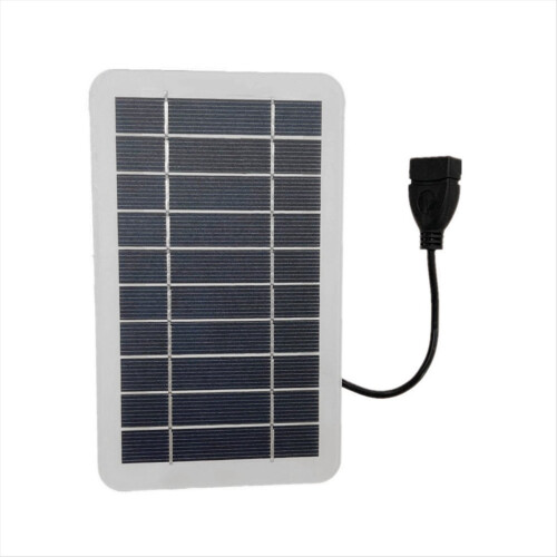 Draagbare zonne-oplader, waterdichte zonne-USB-oplader 1