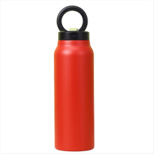 Red 720ML kettle magnetic suction mobile phone holder water