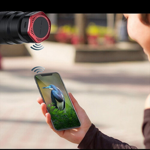 Fuglekiggeri-teleskop WiFi-forbindelse Telefon HD Elektronisk okular 2