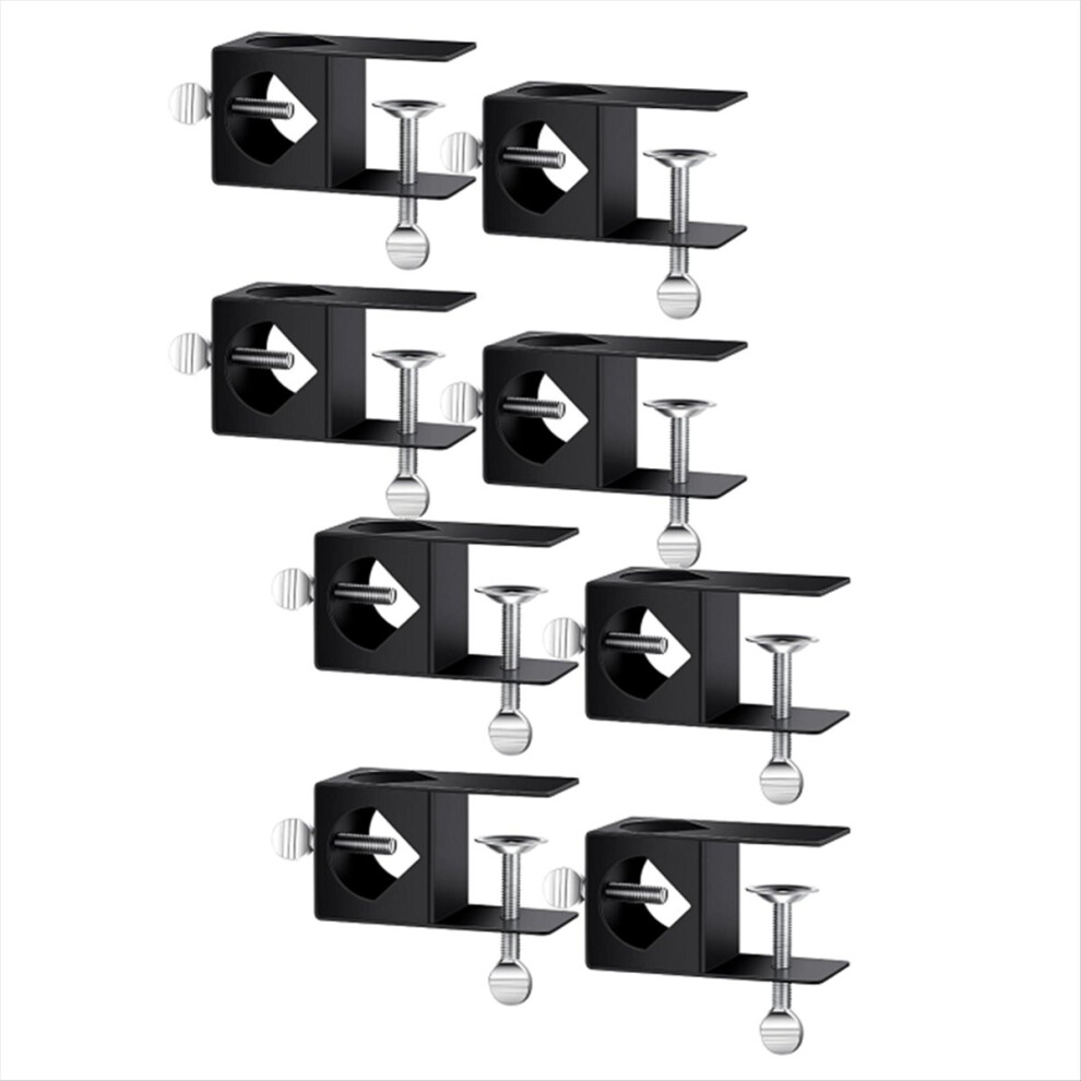 8 Pack Deck Torch Clamp Mounting Part Porch Rail Clamp Universal Pole 4714188406269