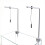 Justerbart akvariemonteringsbeslag Universal akvarielysstativ 1