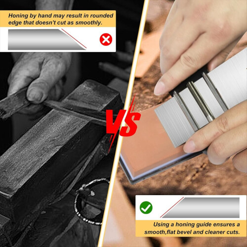 Chisel Sharpening Jig Kit,With 5/32 to 3in Chisel Honing Guide 2