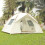 Carpa de playa plegable con toldo 4