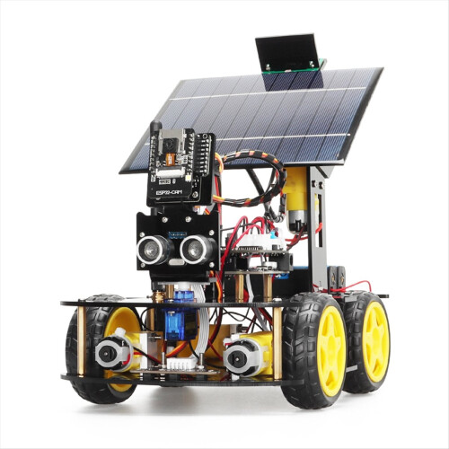Programovateľná súprava robotického auta pre profesionálnu solárnu kameru ESP32 2