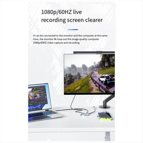 til Switch Video Capture Card TV Dock til PC 1