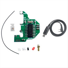 SI4732 Modifikasjonsmodul og krystalloscillator + programmeringskabel