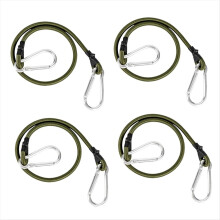 Juego de correas elásticas de amarre para exteriores de alta resistencia, 60 cm