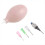1 set de instrumente de ceramică, aplicator ceramic (roz) 1