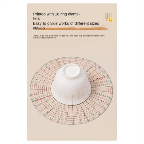 2 bucăți divizor circular instrument convenabil de tăiere a ceramicii 2