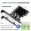 2 USB 3.2 Gen2 x2 A a 1 USB C Type-C PCIe x4 Host Controller Card 4
