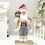 Kerstmanfiguren Kerstmanpop Staand Kerstmanfiguur 5