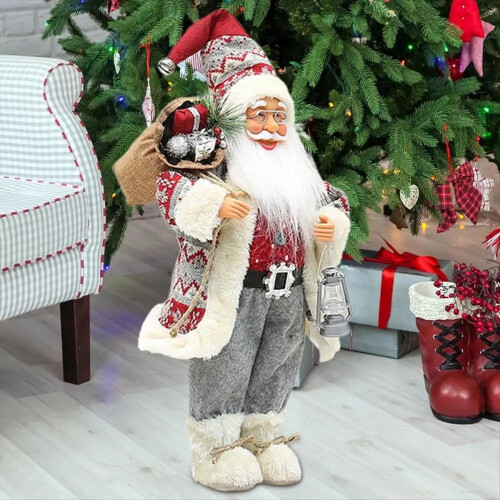 Kerstmanfiguren Kerstmanpop Staand Kerstmanfiguur 1