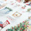 Ferramenta de artesanato com padrões de Natal vintage A 7