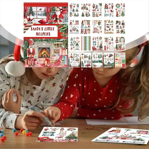 Ferramenta de artesanato com padrões de Natal vintage A 2
