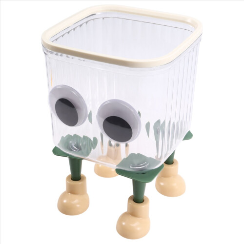 Cute Desktop Storage Box Trash Paper Basket for Office Large 2