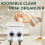 Cute Desktop Storage Box Trash Paper Basket for Office Large 4
