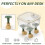 Cute Desktop Storage Box Trash Paper Basket for Office Small 4
