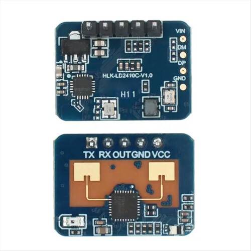 LD2410C 5V Mini 24G Sensor de status de presença humana inteligente 1