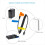 15V PD3.0 USB Type-C Han til 15V D-Tap Han Strømkabel 6