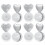 8PCS Earring Backs for -Ears,White Gold 1