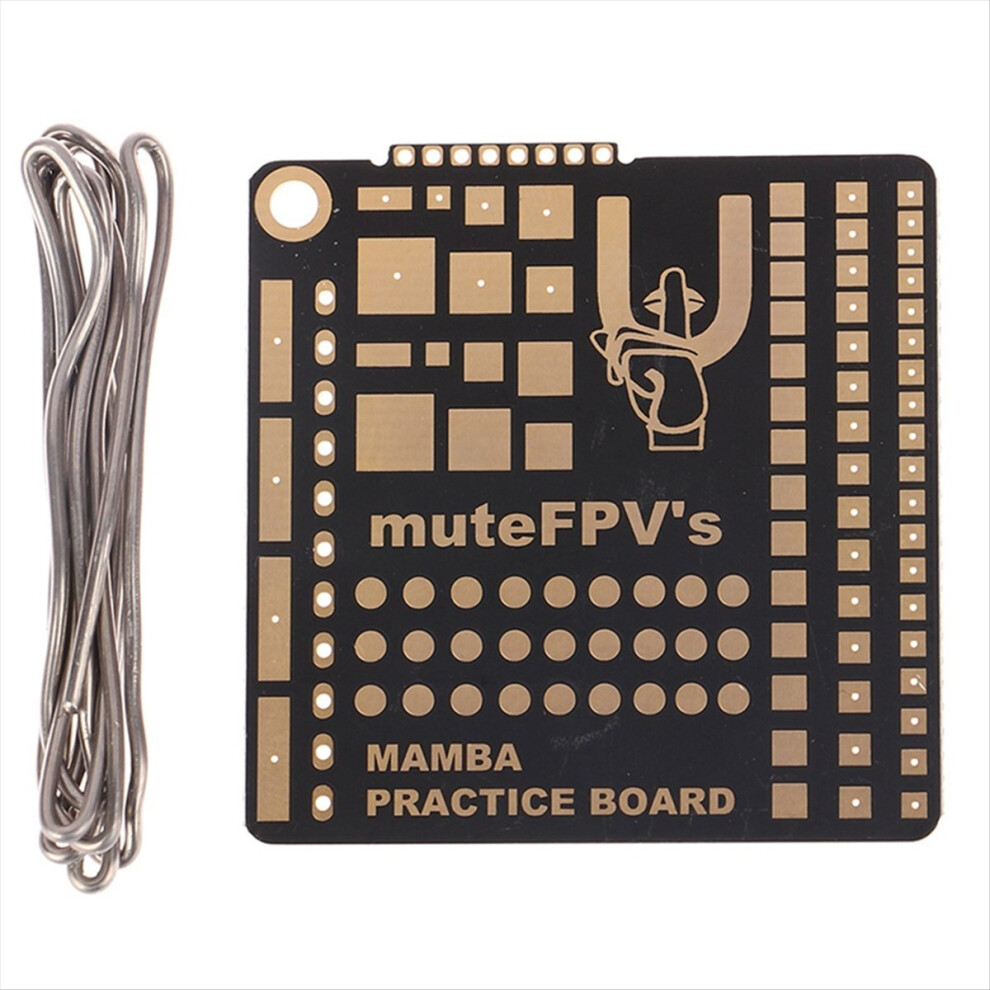 Diy Soldering Practice Board For Fpv Beginner New Pilots 49X49x1.6mm 4711235849116