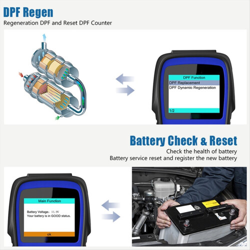 Diagnostický skener ND602 OBD/EOBD pre & 2