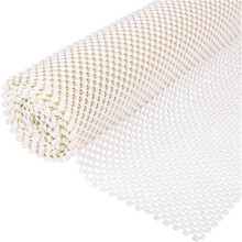Carpet Gripper Underlay 2-Pack Non Slip Rug Pad PVC Carpet Sheet 50x80 Cm Milky White