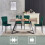 AINPECCA (Green, 6) Velvet Dinning Chair High Back Office 8