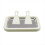 Instant Rolling Ice Yogurt Machine, Ice Cream Fruit Sorbet White 1