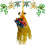 Plant Hanger Hanging Planter Basket,Hanging Storage Basket,Orange 1