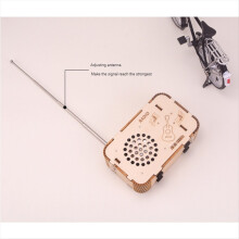 Model radio DIY Știință și tehnologie Instruire lucrat manual