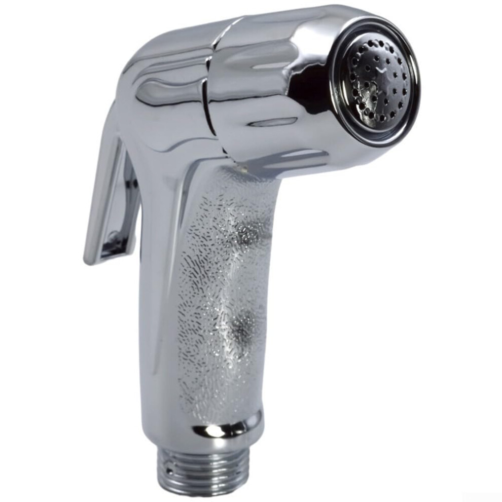 Stainless Steel Bidet Sprayer Horizontal Spray Design For Toilet Cleaning Silver Finish 9016109580818
