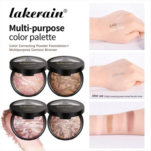 Matný pečený podkladový make-up, 2 stredné odtiene 1