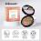 Matný pečený podkladový make-up, 2 stredné odtiene 5