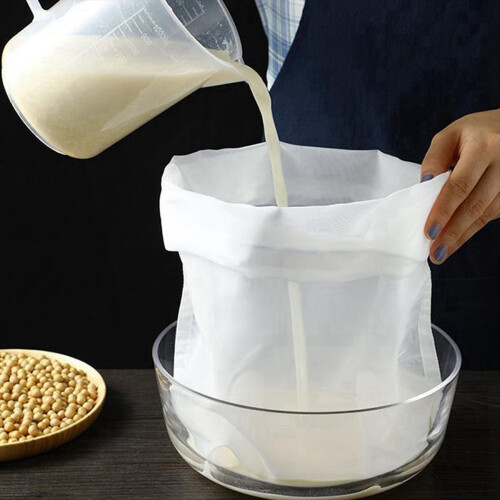 Soyamelk Vinfilterpose Nøttemelkpose Yoghurtfilter Nettmaske M 1