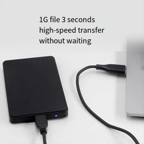 External Mobile Hard Disk High USB 3.0 750GB For Laptop Desktop PC 2