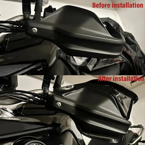 Pentru motocicletă handguard hand shield protector gri 2
