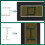 Película de visualização magnética, visor de campo magnético de 2 polegadas x 4 polegadas 3