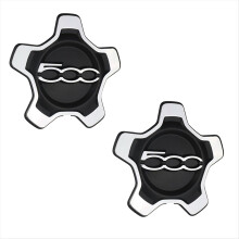 Coprimozzo ruota auto 2 pezzi per 500X 2016-2022