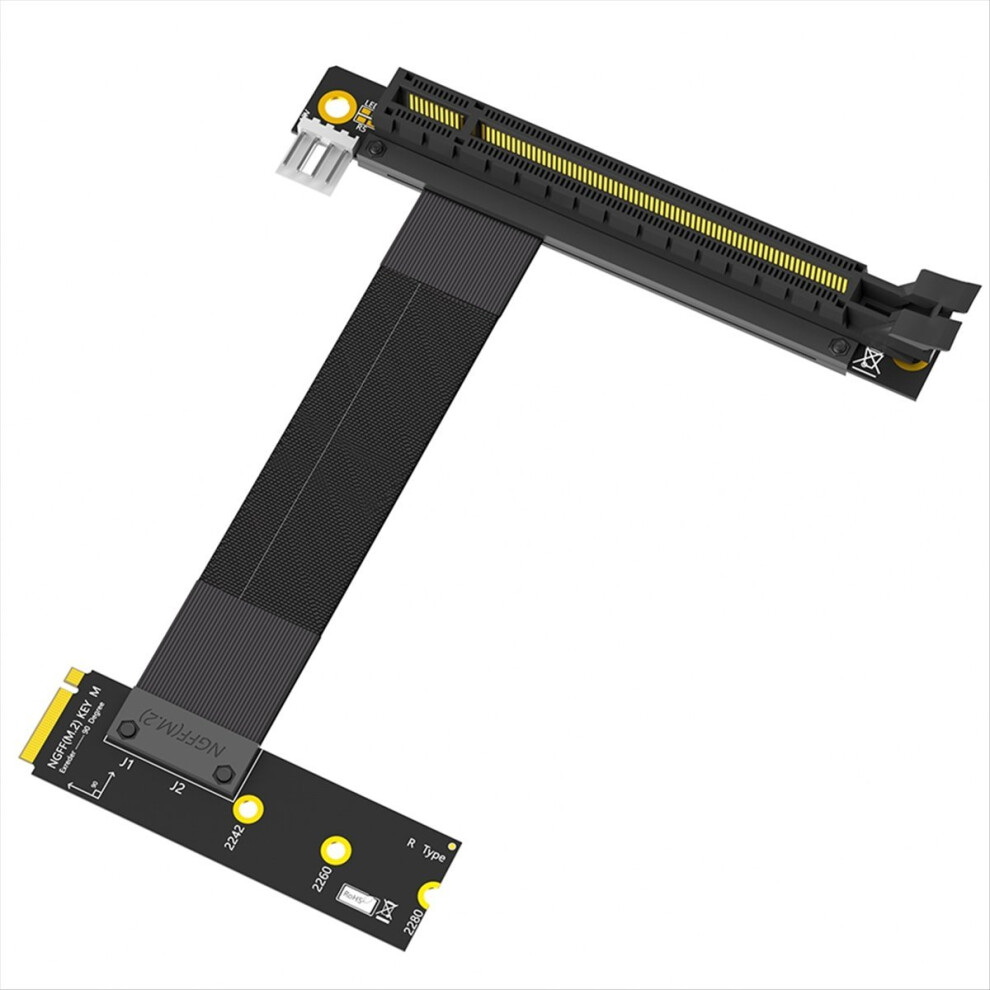 M.2 Ngff Key M To Pci-E 16X Graphics Card Riser Adapter Card 4711235816934
